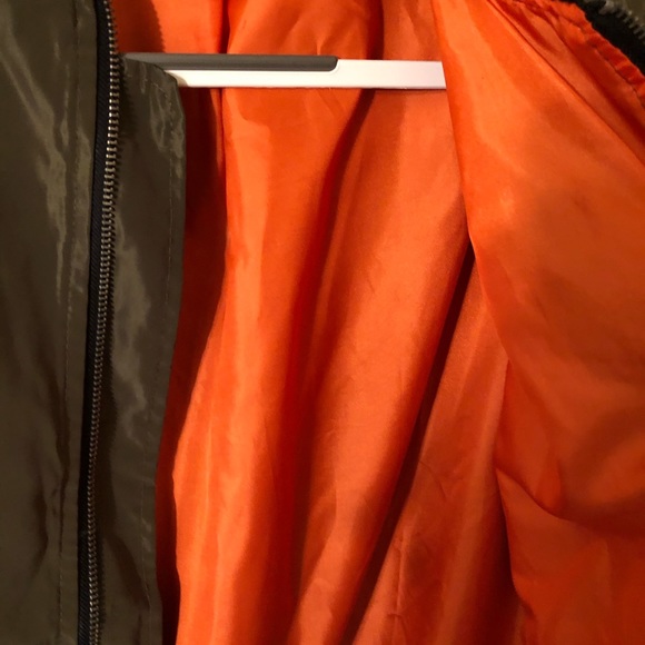 Army Green Bomber Jacket - Picture 5 of 5